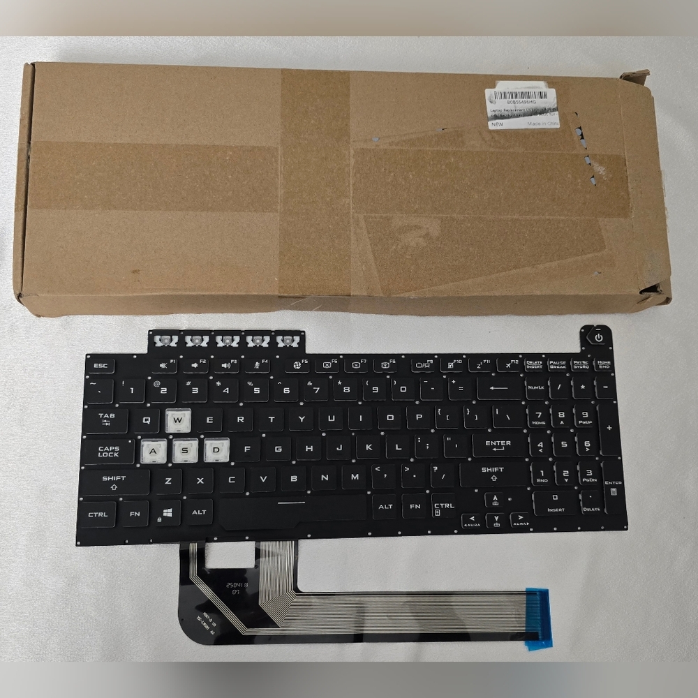 Laptop Replacement US Layout RGB Colorful Backlight Keyboard for ASUS TUF Gaming